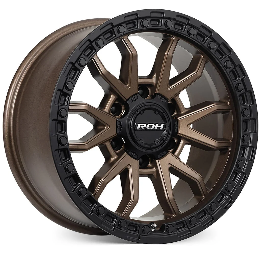 ROH RAID MATT BLACK BRONZE 17x9