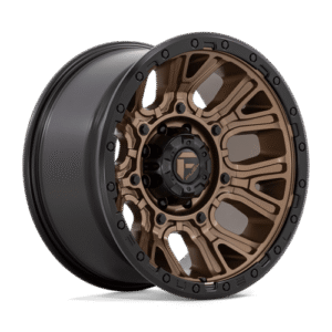 Fuel 1PC D826 TRACTION MATTE BRONZE W/ BLACK RING 20x10