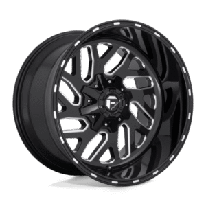 Fuel 1PC D581 TRITON GLOSS BLACK MILLED 20x9