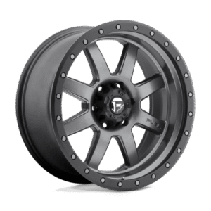 Fuel 1PC D552 TROPHY MATTE GUNMETAL BLACK BEAD RING 20x9