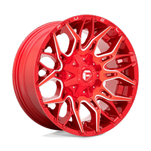 Fuel 1PC D771 TWITCH CANDY RED MILLED 20x9