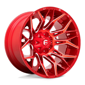 Fuel 1PC D771 TWITCH CANDY RED MILLED 22x12