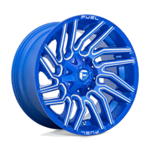 Fuel 1PC D774 TYPHOON ANODIZED BLUE MILLED 20x10
