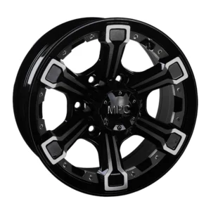MPC TARGA Black Machined 16x7.5