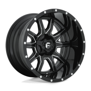 Fuel 1PC D627 VANDAL GLOSS BLACK MILLED 20x12