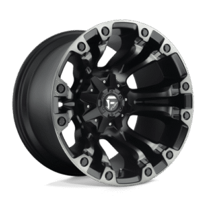 Fuel 1PC D851 VAPOR MATTE BLACK GRAY TINT 20x9