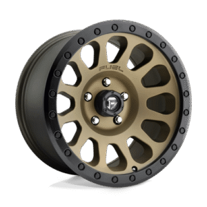 Fuel 1PC D600 VECTOR MATTE BRONZE BLACK BEAD RING 18x9