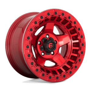 Fuel 1PC D117 WARP BEADLOCK CANDY RED 17x9