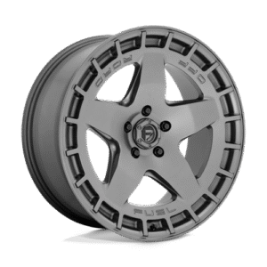 Fuel 1PC D734 WARP MATTE GUN METAL 20x9