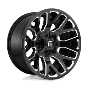 Fuel 1PC D623 WARRIOR GLOSS BLACK MILLED 20x9