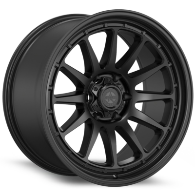 AMERICANOUTLAW SPIKE-R Satin Black 17x8.5