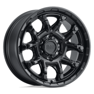 Black Rhino Hard Alloys ARK MATTE BLACK W/ G-BLACK BOLTS 20x9