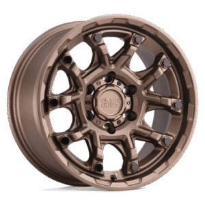 Black Rhino Hard Alloys ARK BRONZE W/ GLOSS BLACK BOLTS 20x9