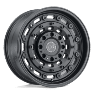 Black Rhino Hard Alloys ARSENAL TEXTURED MATTE BLACK 20x8.5