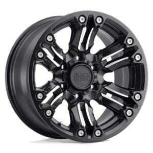 Black Rhino Hard Alloys ASAGAI MATTE BLACK & MACHINED 20x9.5