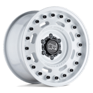 Black Rhino Hard Alloys AXLE GLOSS WHITE 20x9.5