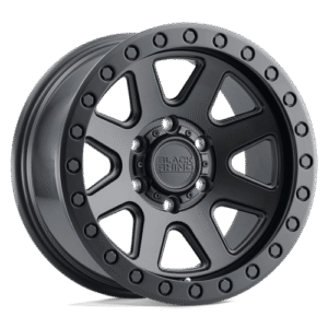 Black Rhino Hard Alloys BAKER MATTE BLACK 20x9