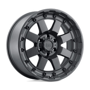 Black Rhino Hard Alloys CLEGHORN MATTE BLACK 20x9