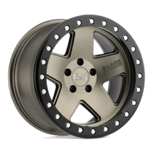 Black Rhino Hard Alloys CRAWLER MATTE BRONZE W/ BLACK RING 20x9.5