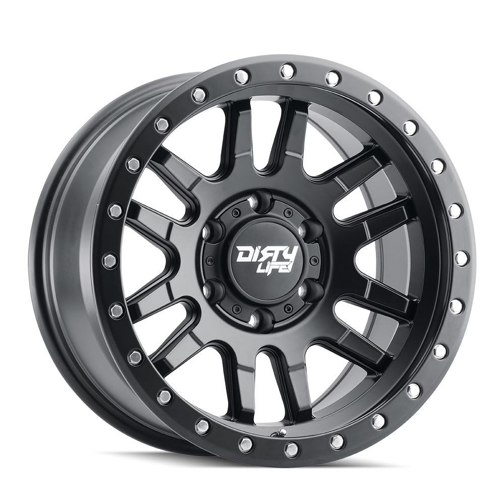 DIRTY LIFE CANYON PRO Matte Black 17x9