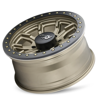 DIRTY LIFE Dual Tek DT1 Satin Gold Black Lip 17x9 - Image 3