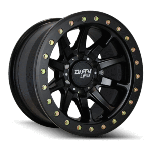 DIRTY LIFE Dual Tek DT2 Matte Black 17x9