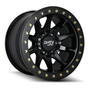 DIRTY LIFE Dual Tek DT2 Matte Black 17x9