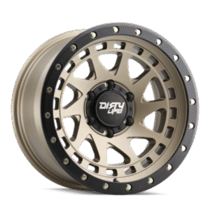 DIRTY LIFE ENIGMA PRO Satin Gold Black Lip 17x9