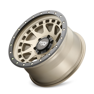 DIRTY LIFE ENIGMA PRO Satin Gold Black Lip 17x9 - Image 3
