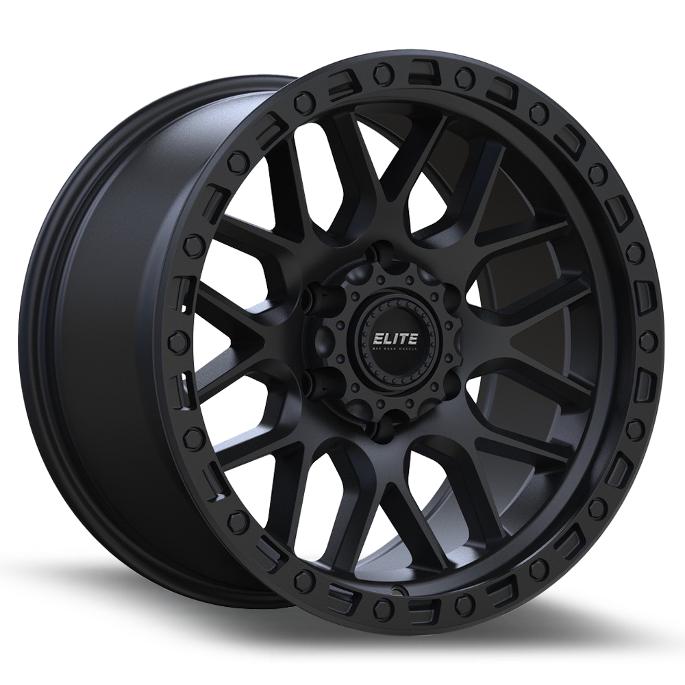 ELITE CHAOTIC Silver Machined 17x9