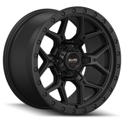 ELITE FUSION Satin Black 17x8.5