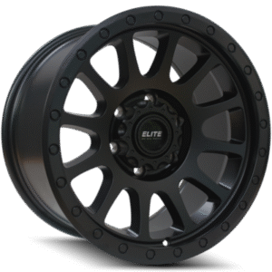 ELITE PODIUM Satin Black 18x8.5