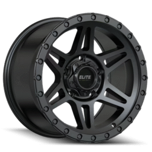 ELITE WEAPON Satin Black 18x9
