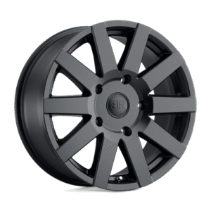 Black Rhino Hard Alloys JOURNEY MATTE BLACK 18x8