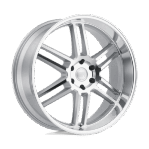 Black Rhino Hard Alloys KATAVI SILVER W/ MIRROR-CUT FACE 22x10
