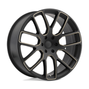 Black Rhino Hard Alloys KUNENE MATTE BLACK W/ DARK TINT SPOKE 22x9.5