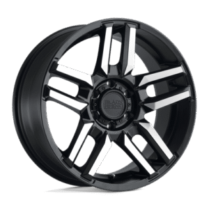 Black Rhino Hard Alloys MESA MATTE BLACK W/ MACHINED FACE 20x9
