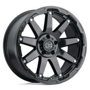 Black Rhino Hard Alloys OCEANO GLOSS GUN BLACK W/ SS BOLTS 20x9.5