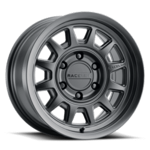 RACELINE 952 AERO Satin Black 17x8.5