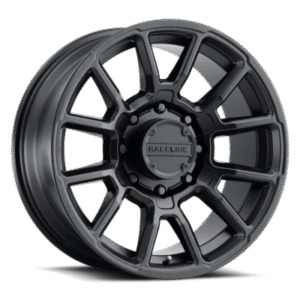 RACELINE 950 GAUGE Satin Black 18x9
