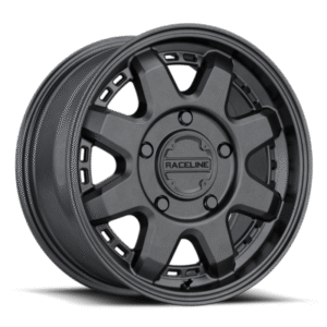 RACELINE 947 SCOUT VAN Satin Black 17x7.5