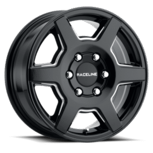 RACELINE 156 SURGE VAN Black Milled 16x6.5