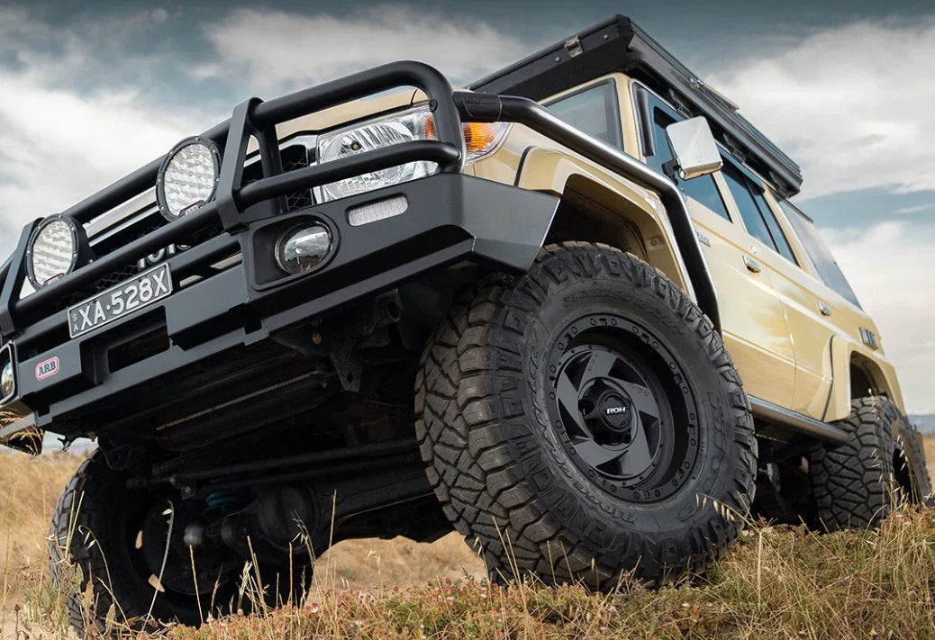 ROH VULCAN MATT BLACK 16x8