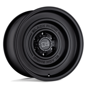 Black Rhino Hard Alloys SOLID MATTE BLACK 17x9.5