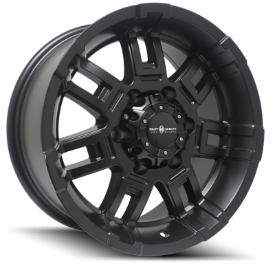 SPYDER RAMBO Satin Black 16x8