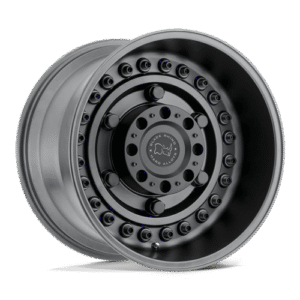 Black Rhino Hard Alloys ARMORY GUN BLACK 20x12