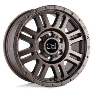 Black Rhino Hard Alloys YELLOWSTONE MATTE BRONZE 18x8