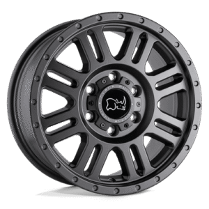 Black Rhino Hard Alloys YELLOWSTONE MATTE GUNMETAL 18x8