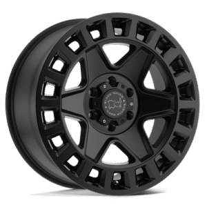 Black Rhino Hard Alloys YORK MATTE BLACK 17x9