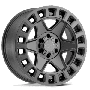 Black Rhino Hard Alloys YORK MATTE GUNMETAL 17x9